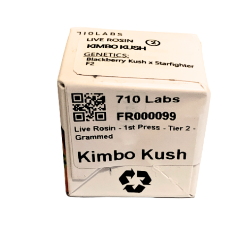 Kimbo Kush Live Rosin, 710 Labs, WeedHerald, Weed Herald, 